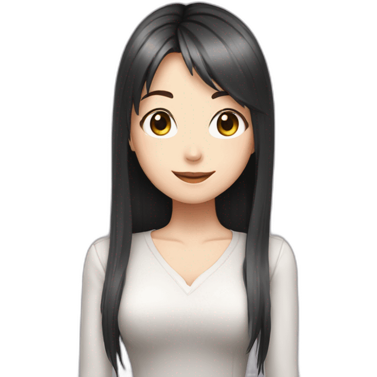 Anime girl elon musk emoji