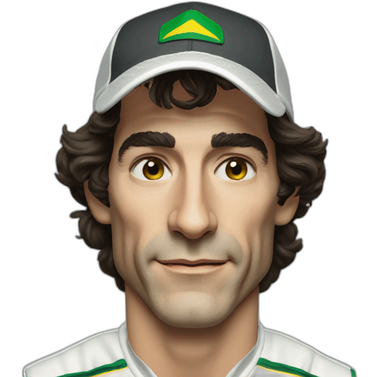 Ayrton Senna emoji