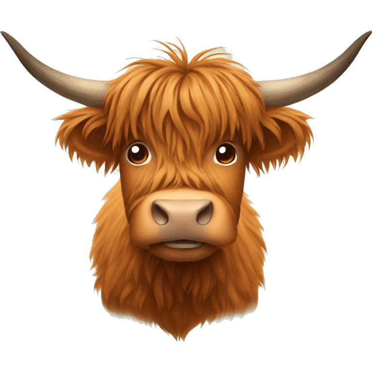 Highland cow emoji