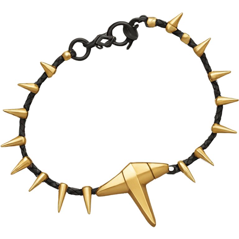 Spike bracelet emoji