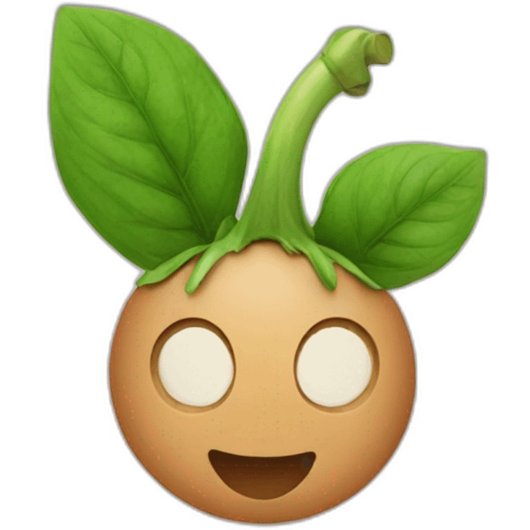 Vegan symbol emoji