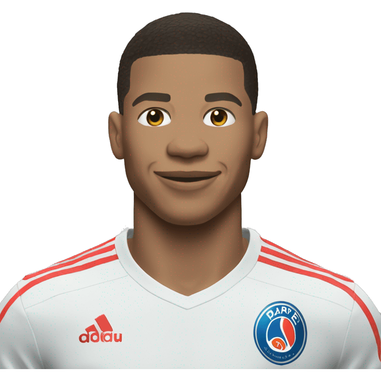 Mbappé qui dit bonjour  emoji