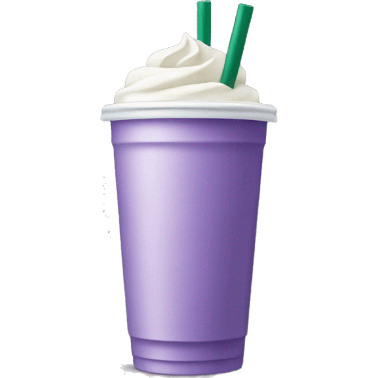 Lavender Starbucks drink  emoji