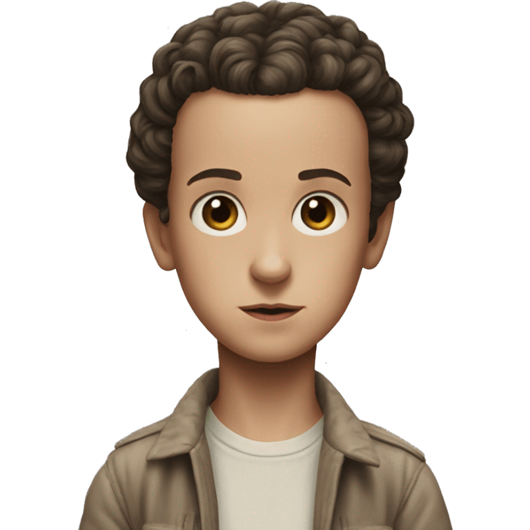 Stranger Things' Eleven emoji