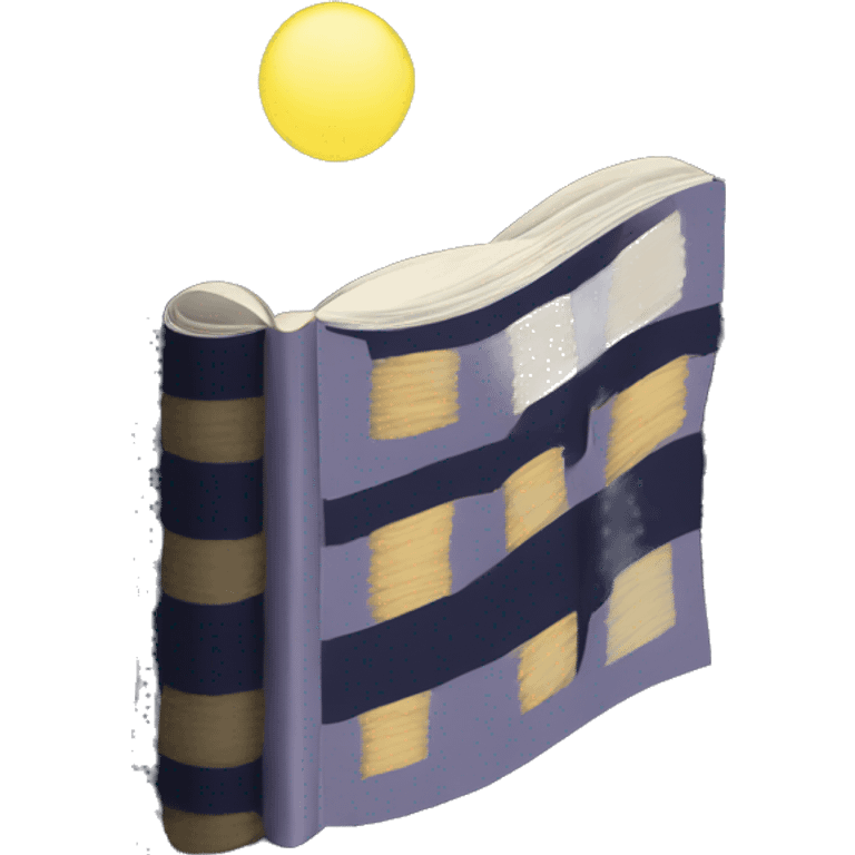 Book at night emoji