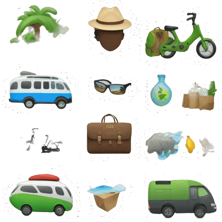 sustainable travel emoji