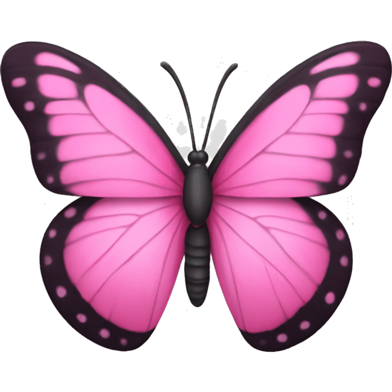 pink butterfly emoji