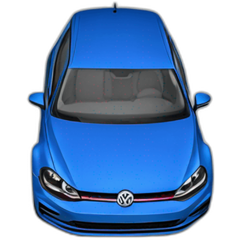 Volkswagen-Golf-2015-universal-blue emoji