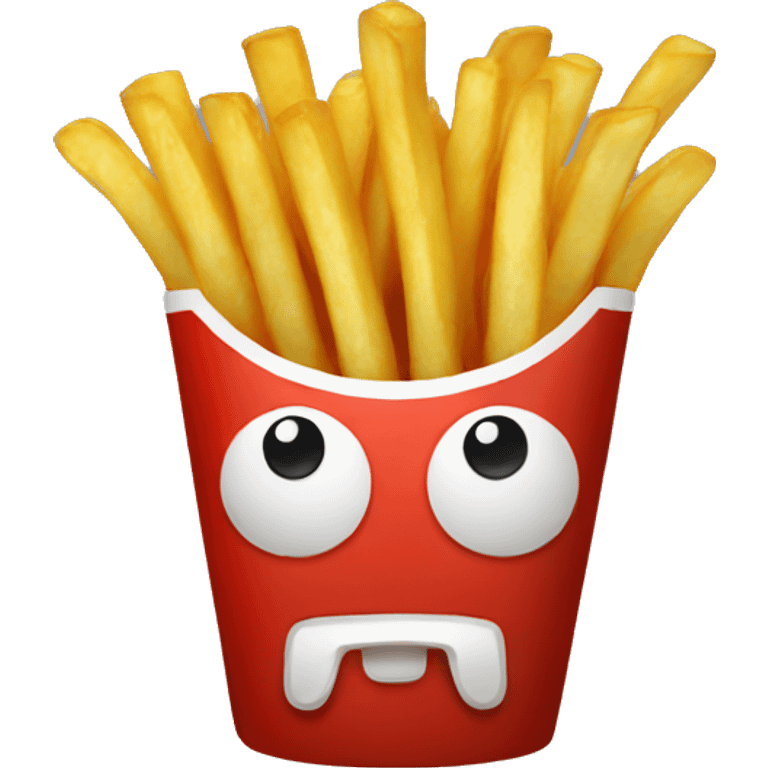 French fries emoji