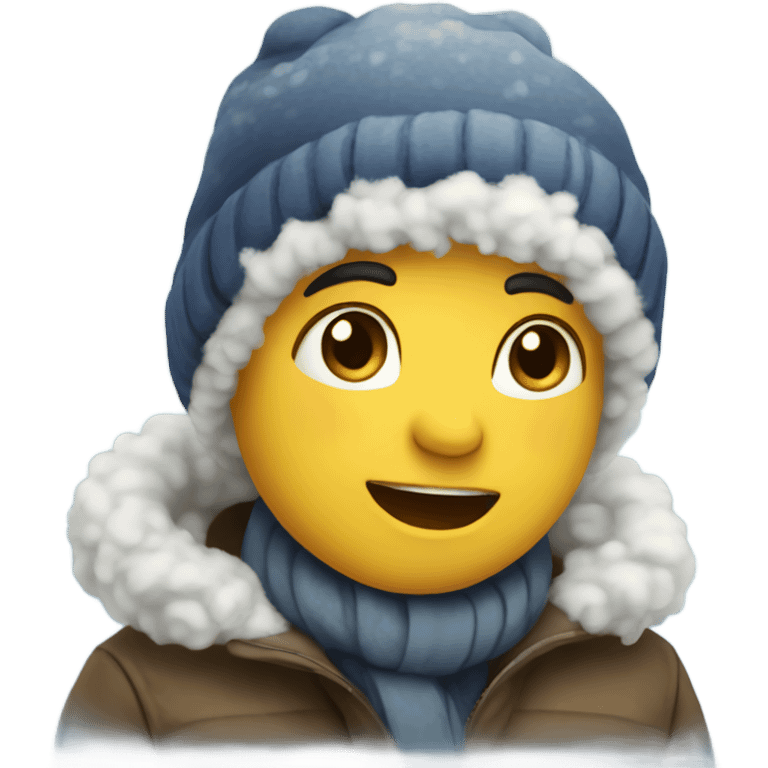 cute winter emoji