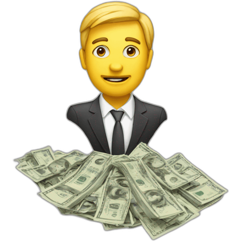 Interests including money, big noses, controlling the media fun emoji