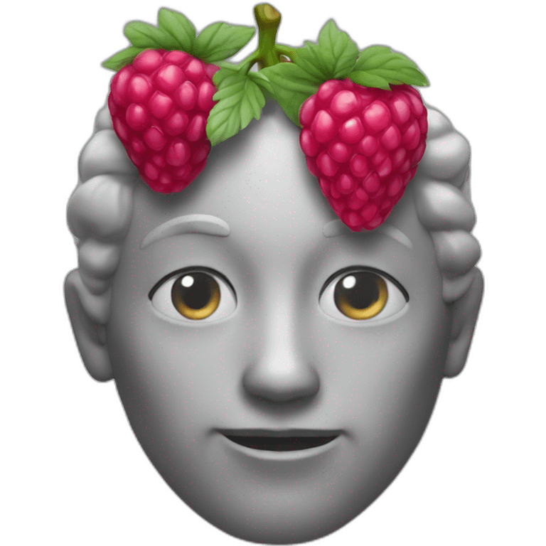 une framboise  emoji