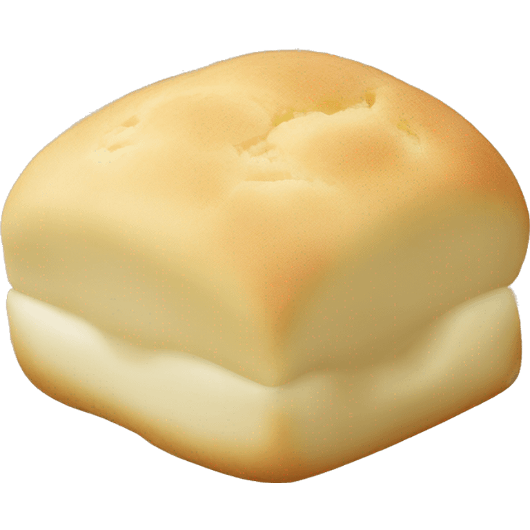 Pão de queijo quentinho emoji