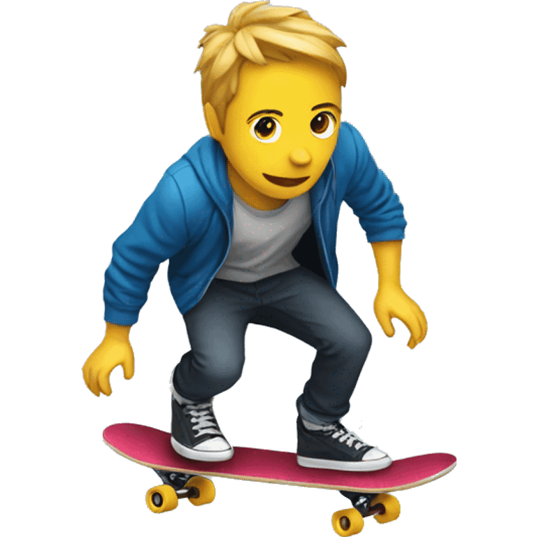 sigma-on-a-skateboard emoji