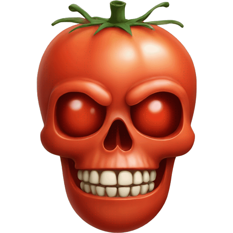 tomato skull emoji