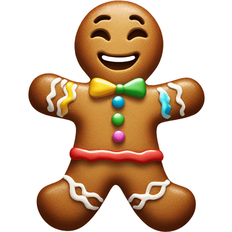 Ginger bread man emoji