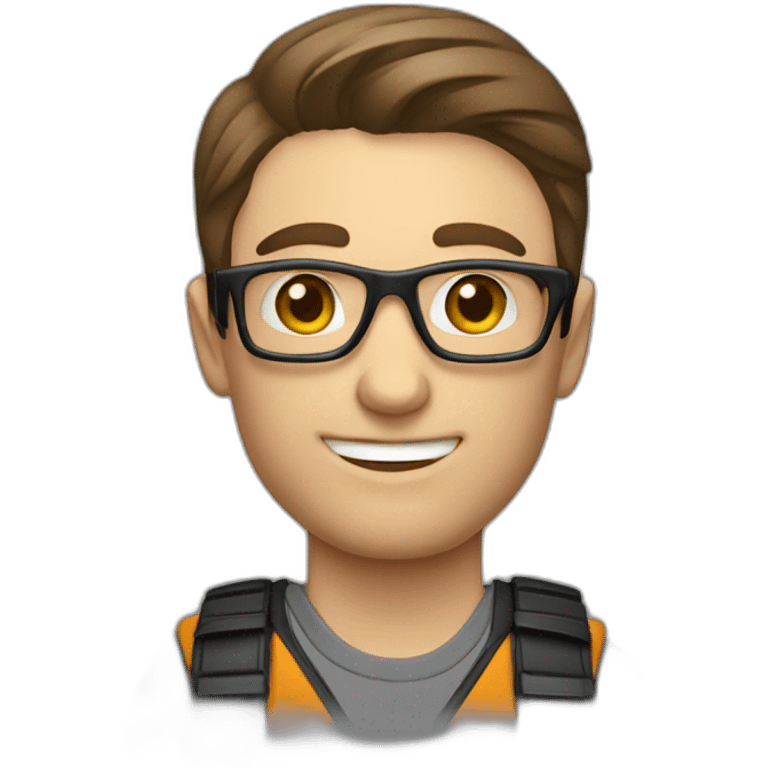 Male Photographer Caucasian brunette emoji