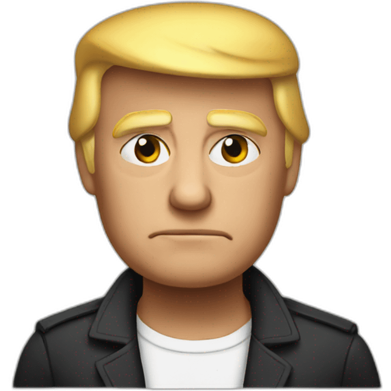 donald-trump-arrested emoji