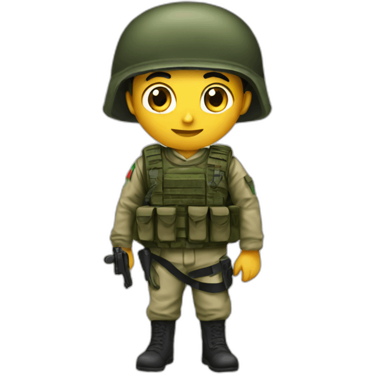 Palestinian-soldier emoji