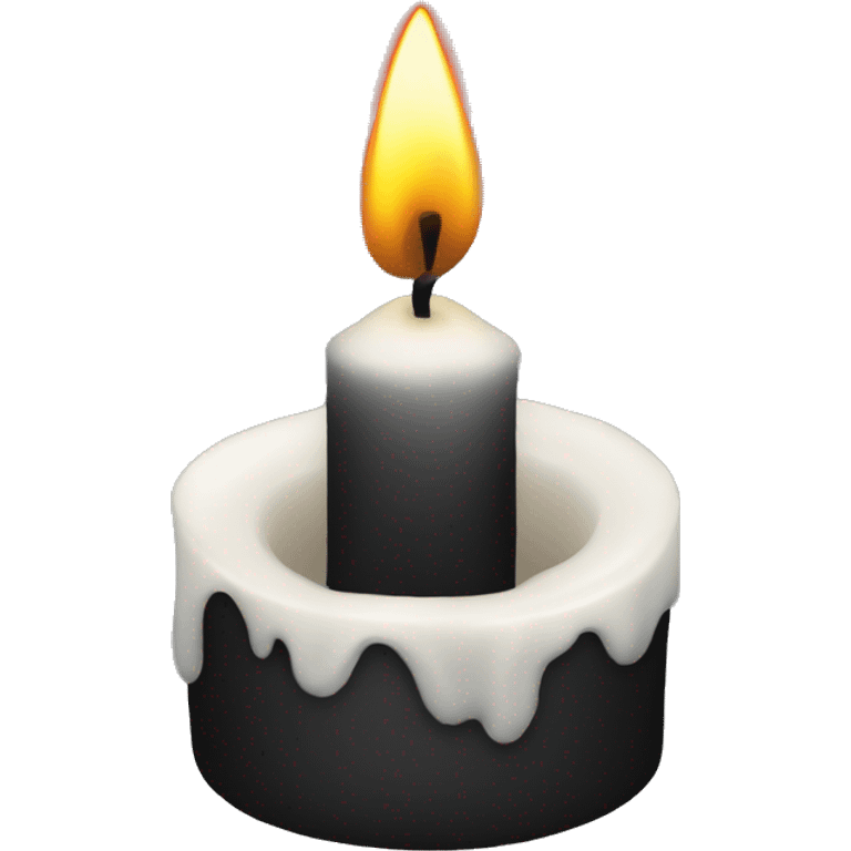 candle black emoji