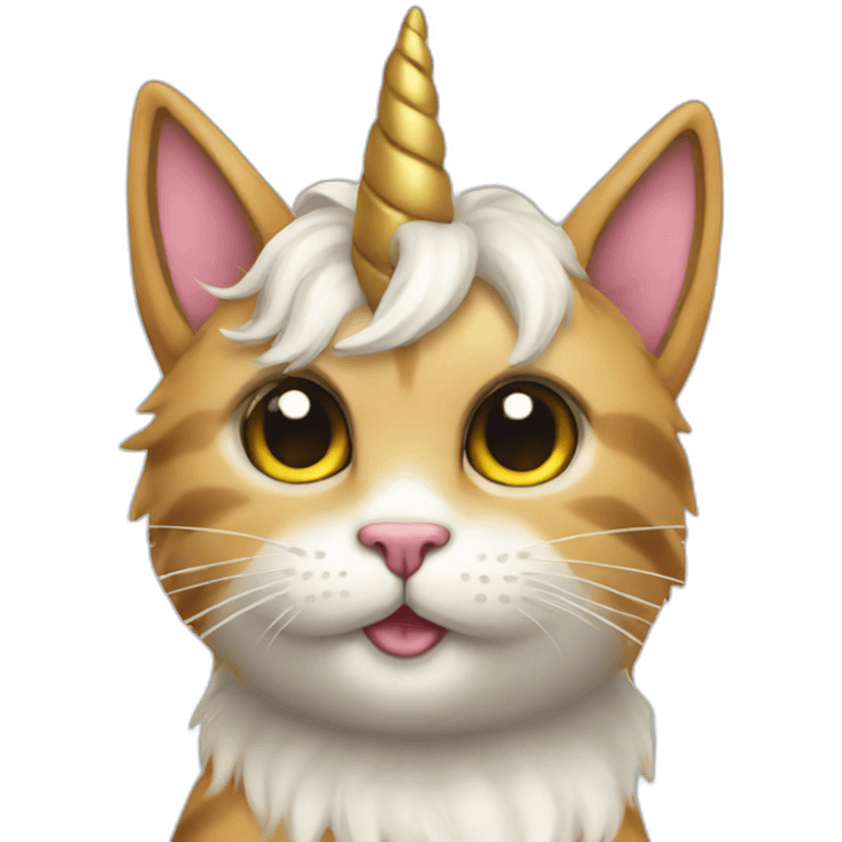 Cat unicorn emoji