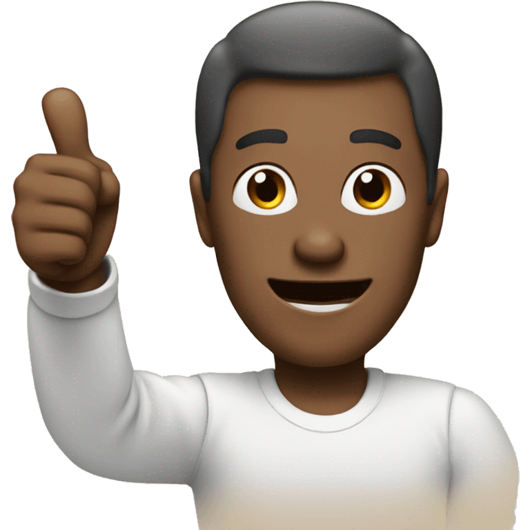 man thumbs up emoji