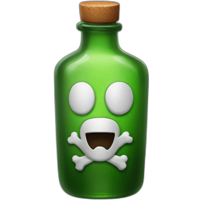 poison bottle emoji