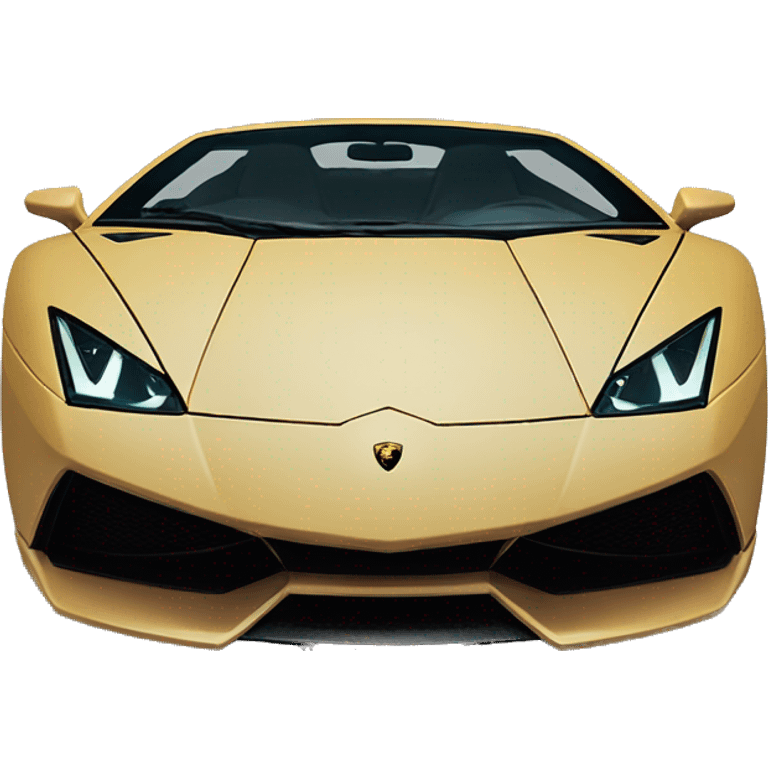 A Lamborghini￼ emoji