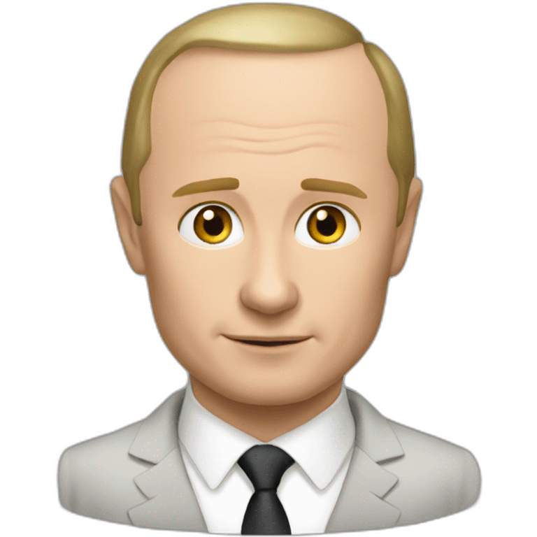 Putin in work emoji