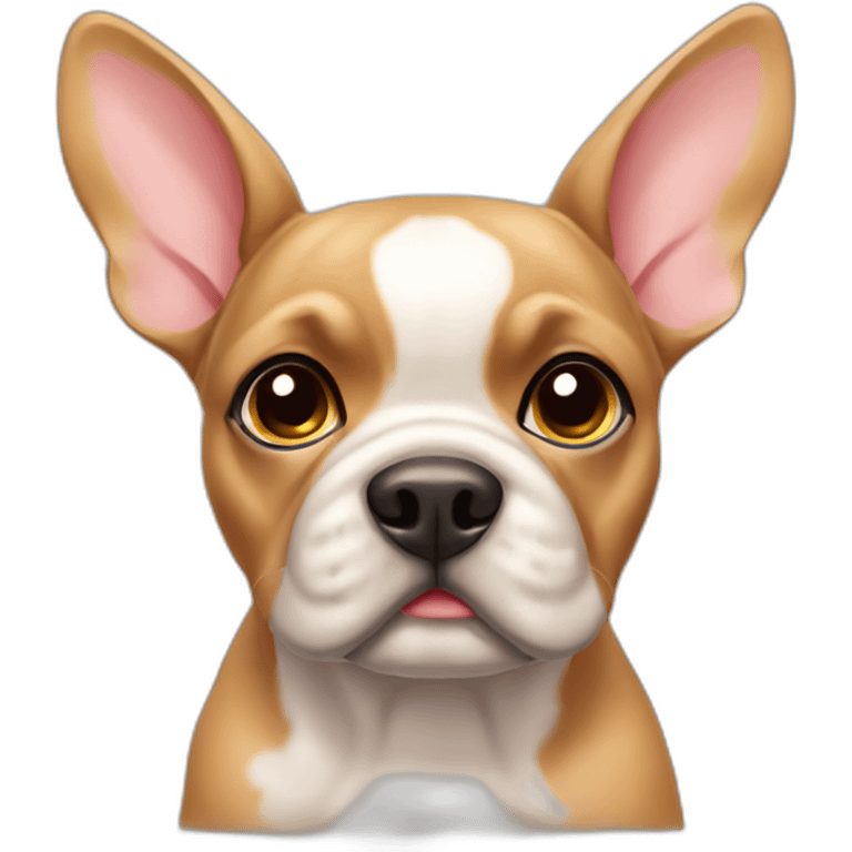 Fawn French bull dog emoji