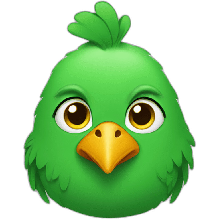 green chicken emoji