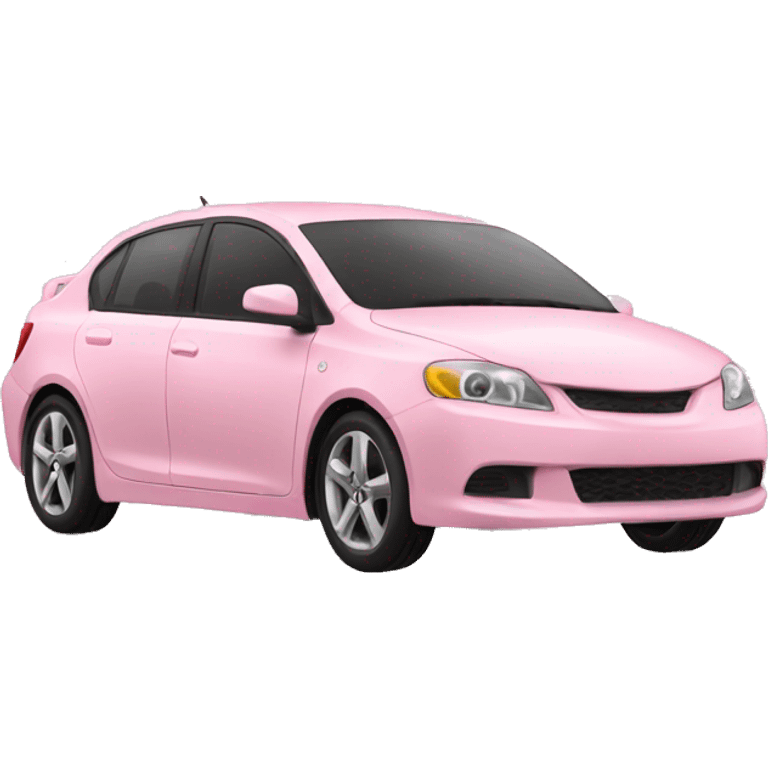 light pink car emoji