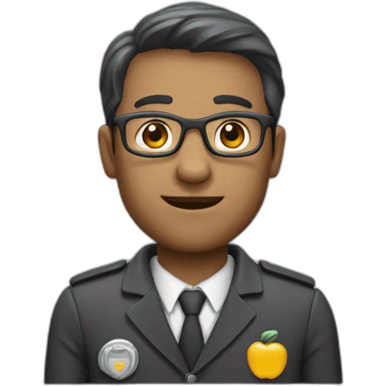 coordinateur client chauve emoji