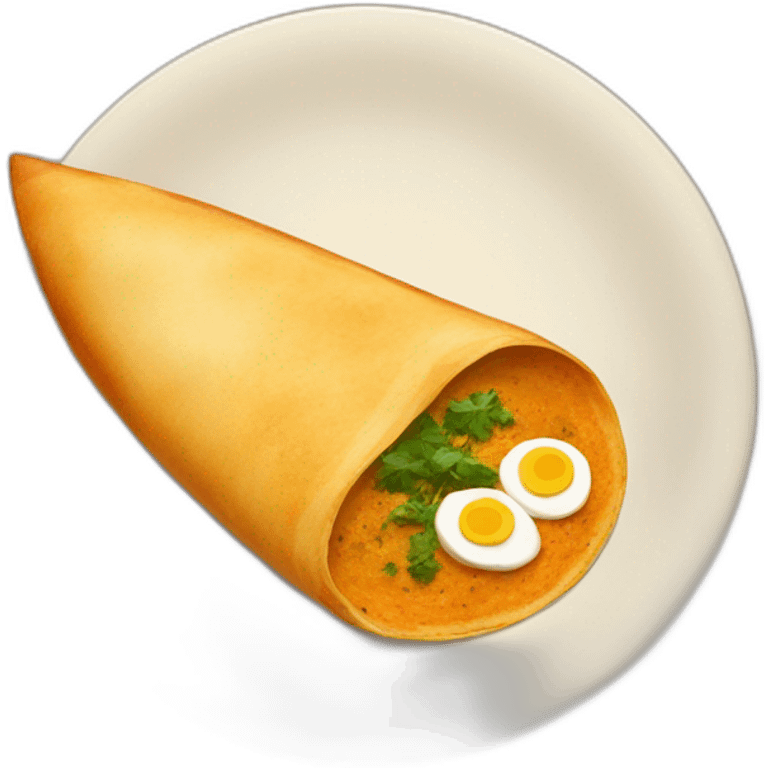 dosa south indian dish emoji