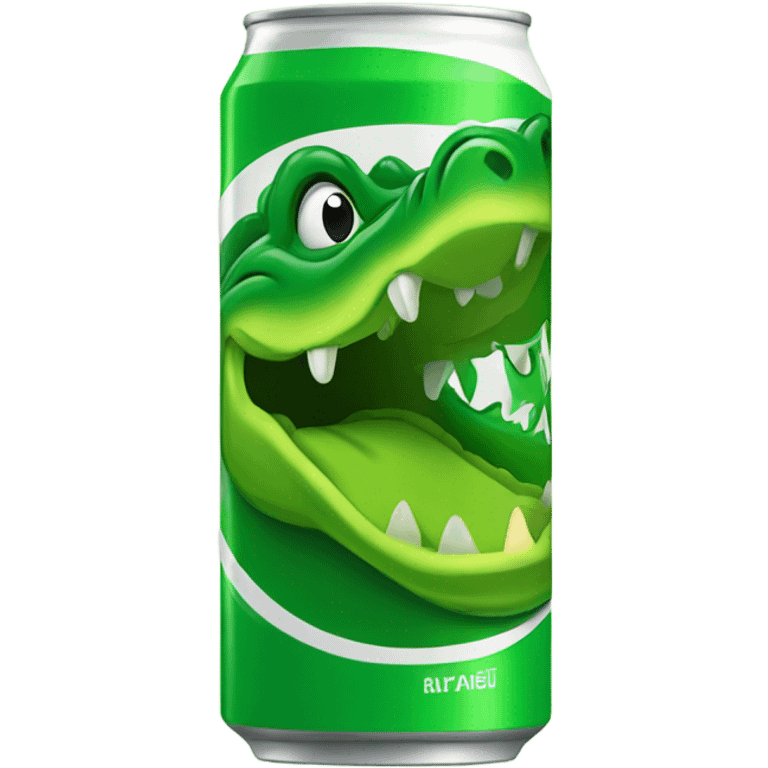 Apple Alligator Energy Drink can emoji