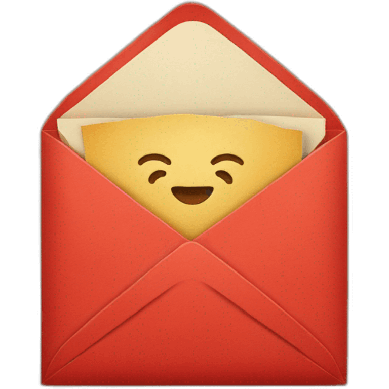 Red envelope chinese emoji