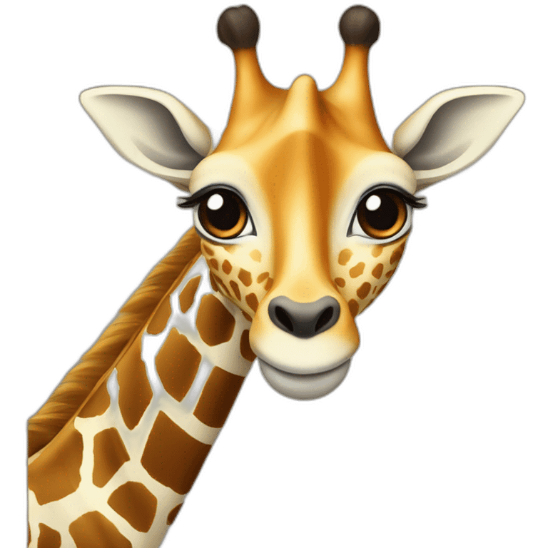 Girafe sur chuen emoji