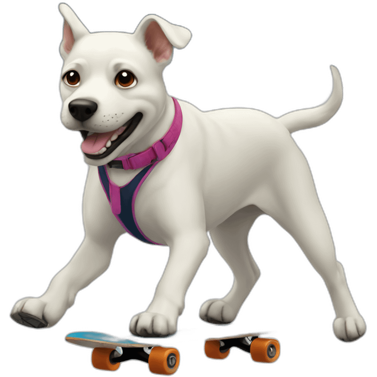 SKATING DOG emoji