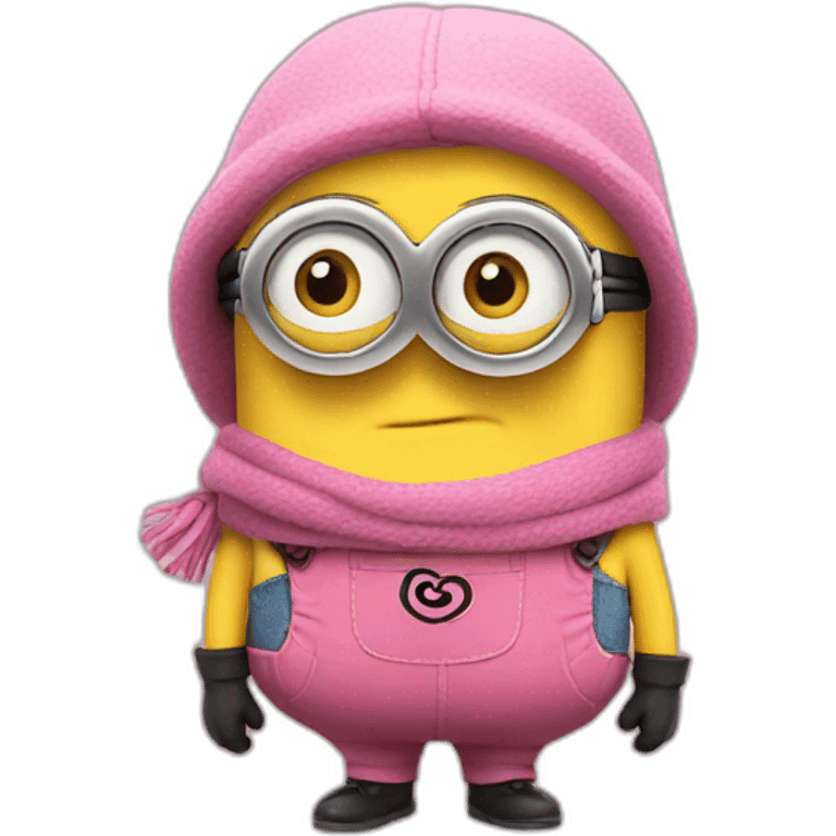 Minions rosa emoji