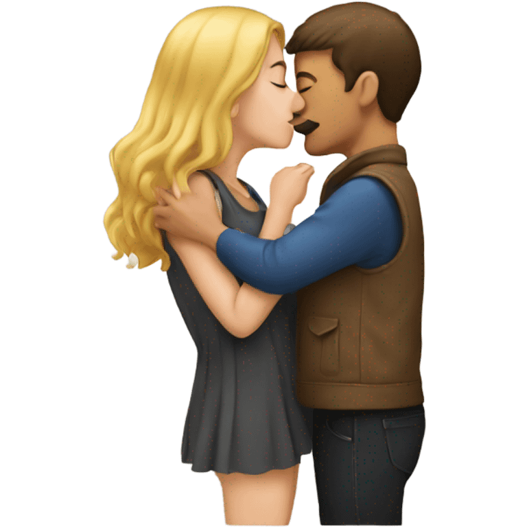 Kissing emoji