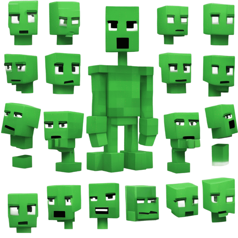 minecraft creeper emoji