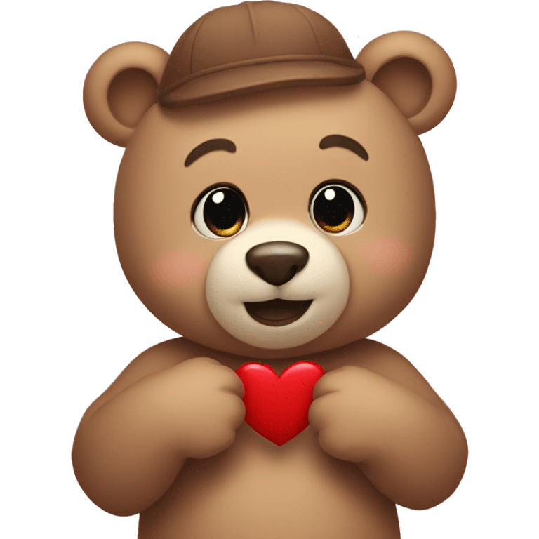 Bears in love  emoji