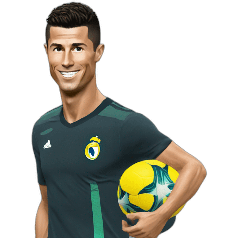 Sarı saçlı cristiano ronaldo emoji