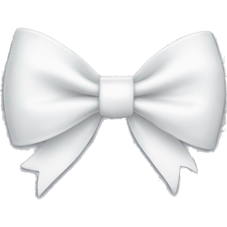 white bow emoji