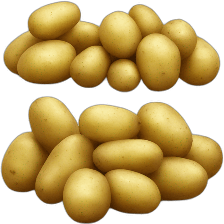 A lot of potatoes emoji