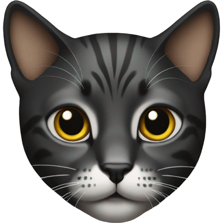 Cat black emoji