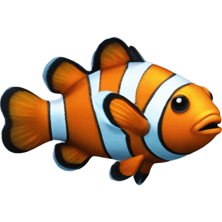 raibow clown fish emoji