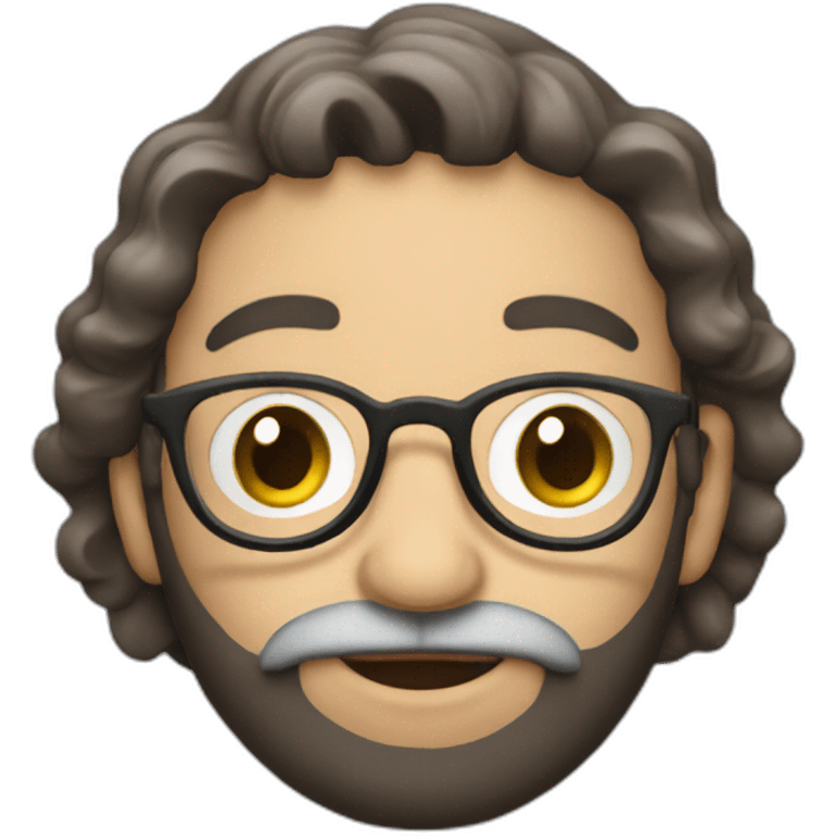 Rabbi with smartphone emoji