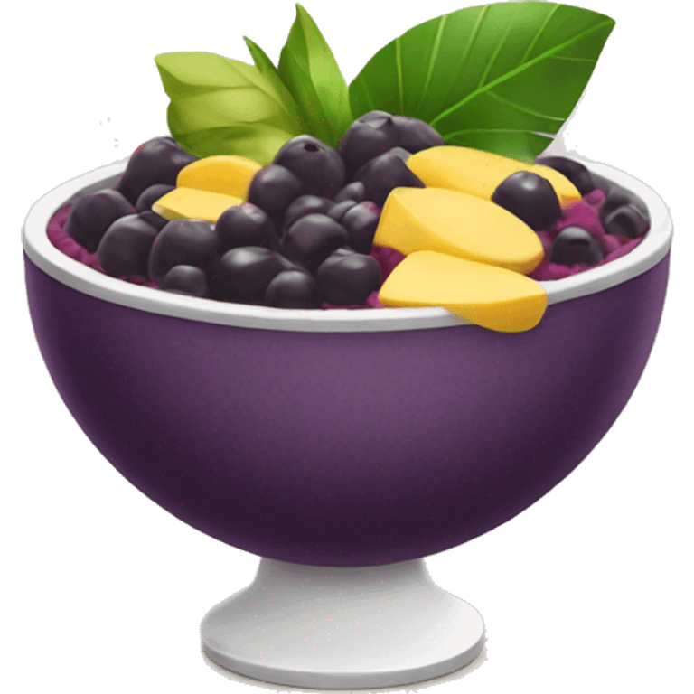 acai bowl emoji