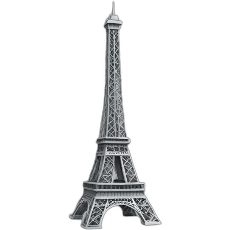 Eiffel tower ios emoji